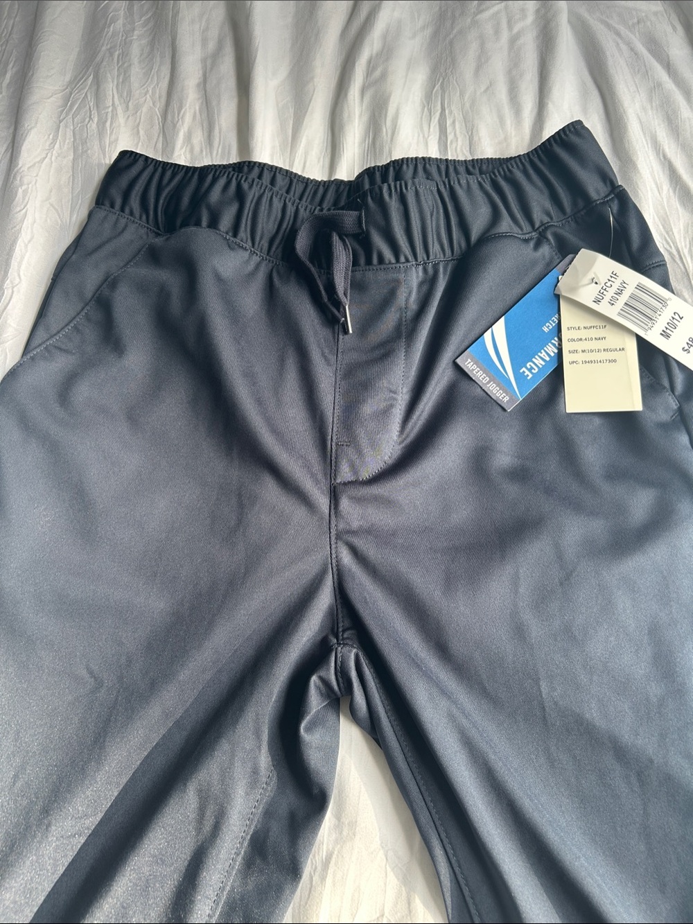 Nautica Navy Boys' Jogger Sweatpants